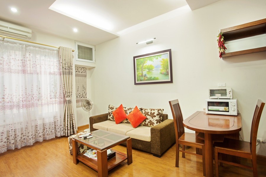 Cho thuê căn hộ 1 ngủ tại phố Văn Cao, Đào Tấn, Kim Mã, Linh Lang full đồ giá chỉ từ 7 - 10 triệu