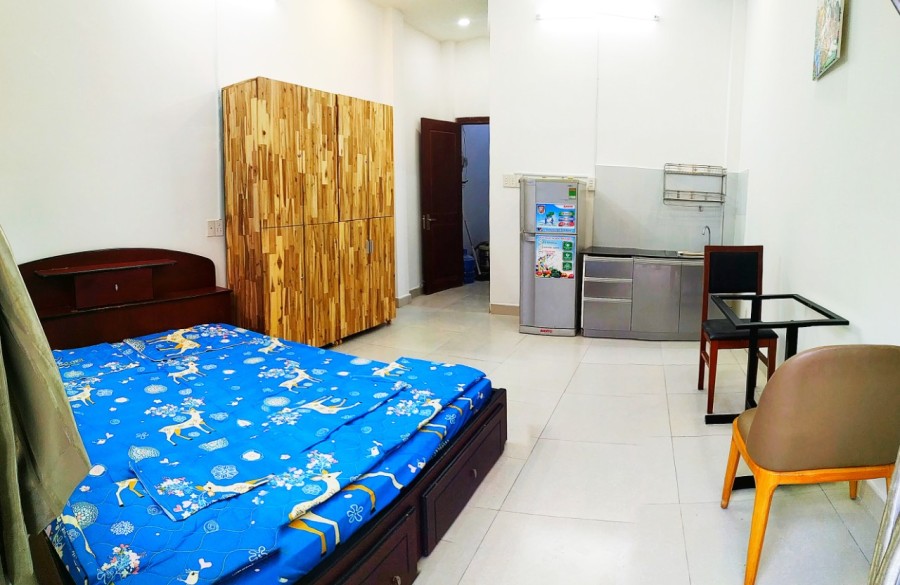 Phòng trọ đầy đủ nội thất ngay Nơ Trang Long , Bình Thạnh
