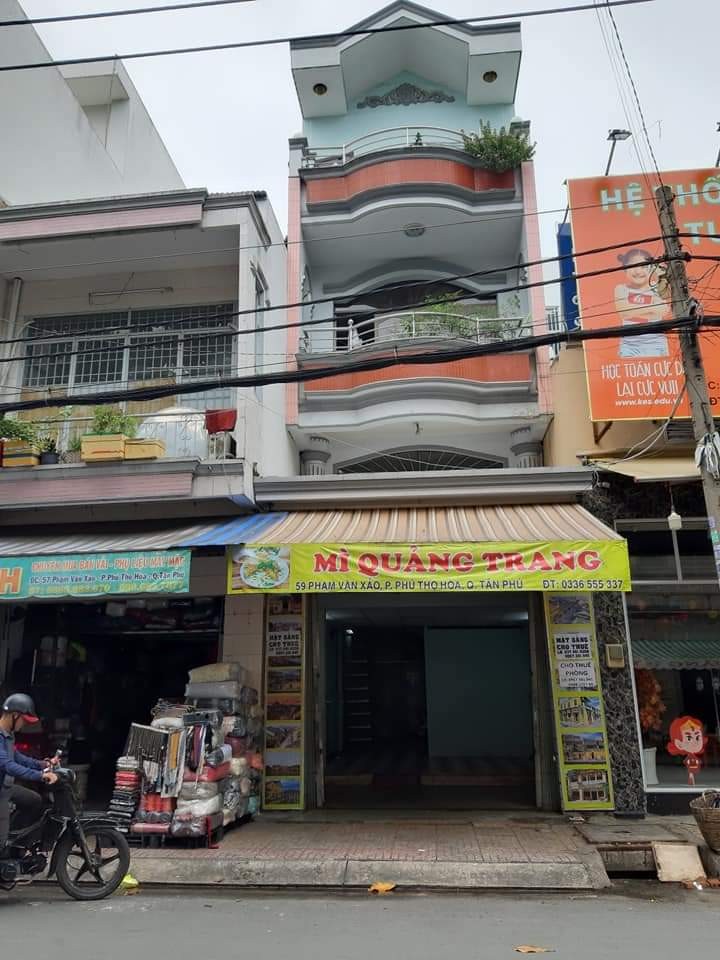 Cho thuê mặt bằng tại 59 Đường Phạm Văn Xảo, Phường Phú Thọ Hòa, Quận Tân Phú