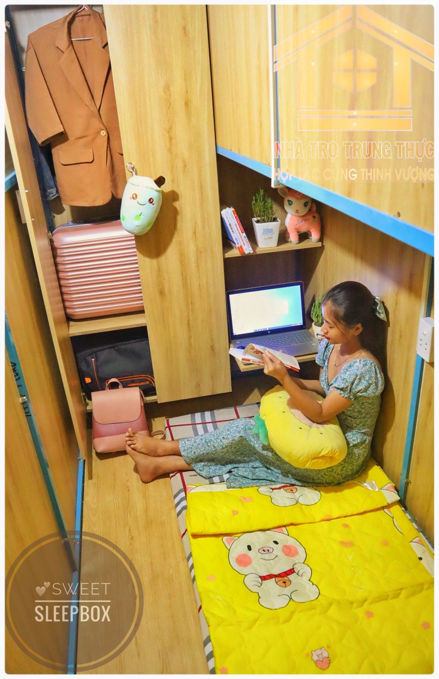 Cho thuê Sleepbox ở 16 Đường Nguyễn Trung Trực, Bình Thạnh. Giá chỉ từ 1.4Tr/Tháng