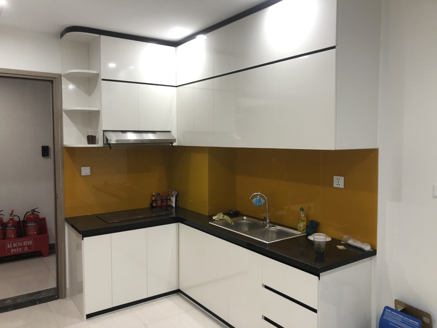Cho thuê căn hộ Vinhomes Grand Park Quận 9 2 phòng ngủ, bếp và rèm