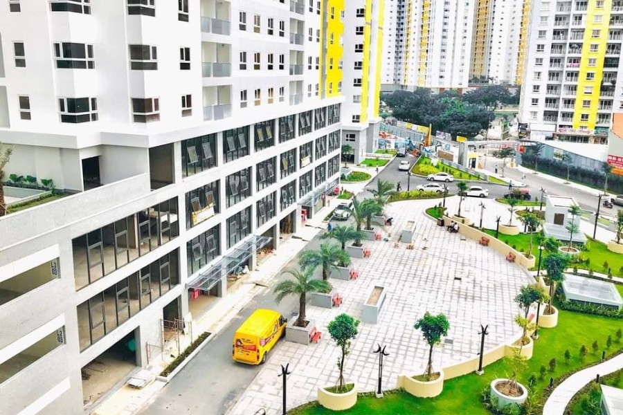 Căn hộ 2 ngủ Diamond Riverside, q8, nội thất đầy đủ