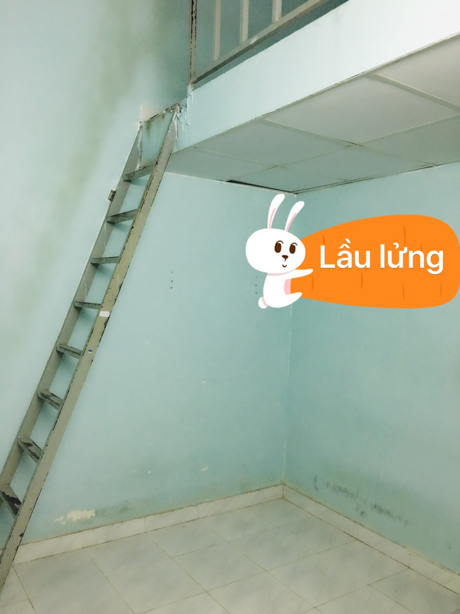 Cho thuê phòng trọ ngay khu dân cư Cao Lỗ. Phòng rộng 24m2 có gác lững giá thuê 2tr5/tháng