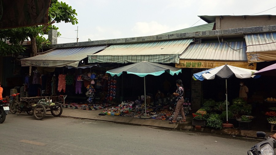 Cho thuê toàn bộ căn nhà ở ngay giữa chợ Ngã Ba Ông Trác, xã Tân Hiệp, huyện Hóc Môn, TP.HCM