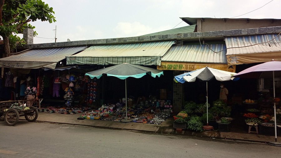 Cho thuê toàn bộ căn nhà ở ngay giữa chợ Ngã Ba Ông Trác, xã Tân Hiệp, huyện Hóc Môn, TP.HCM
