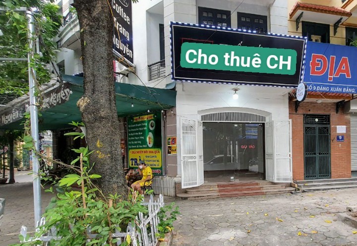 Cho thuê nhà 25m2 mặt đường Đặng Xuân Bảng, Hoàng Mai, HN.