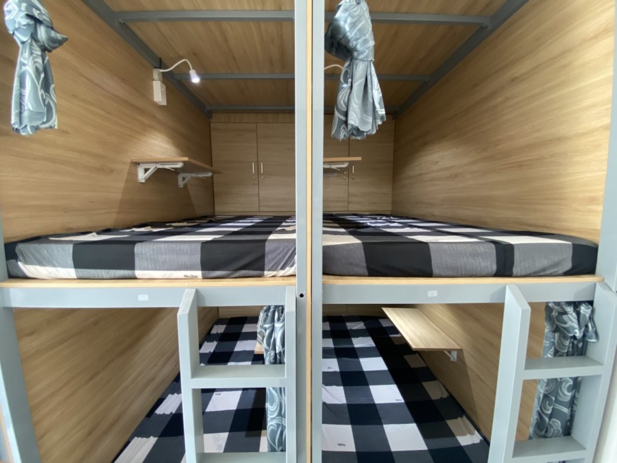 Ký túc xá dạng Sleepbox ngay HUTECH, Ngoại Thương FTU - Bình Thạnh
