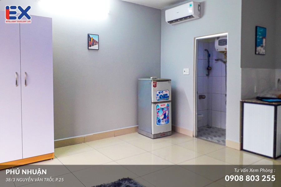 Cho thuê phòng trọ cao cấp đủ tiện nghi tại 38/3 Nguyễn Văn Trỗi, Phường 15, Quận Phú Nhuận