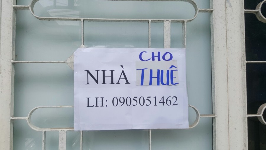 Cần cho thuê căn nhà mặt tiền 63 Vũ Trọng Phụng khu Tiên Sơn