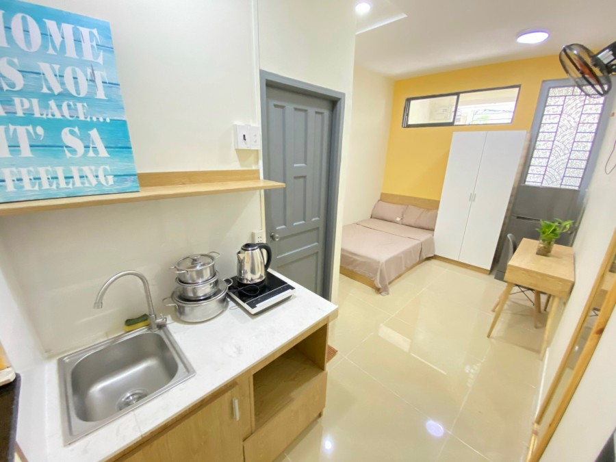 Studio full nội thất giá chỉ 5 Triệu/Tháng tại 85 Đường Phạm Viết Chánh, Phường 13, Quận Bình Thạnh