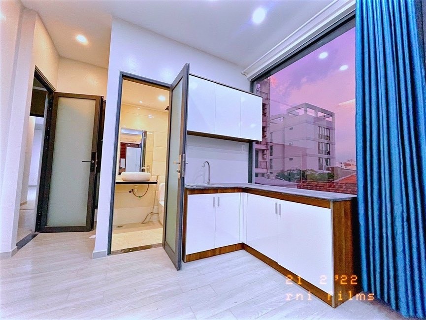 Cho thuê căn hộ penthouse tại Đường Lê Quang Định, Phường 11, Quận Bình Thạnh. Diện tích: 35m2