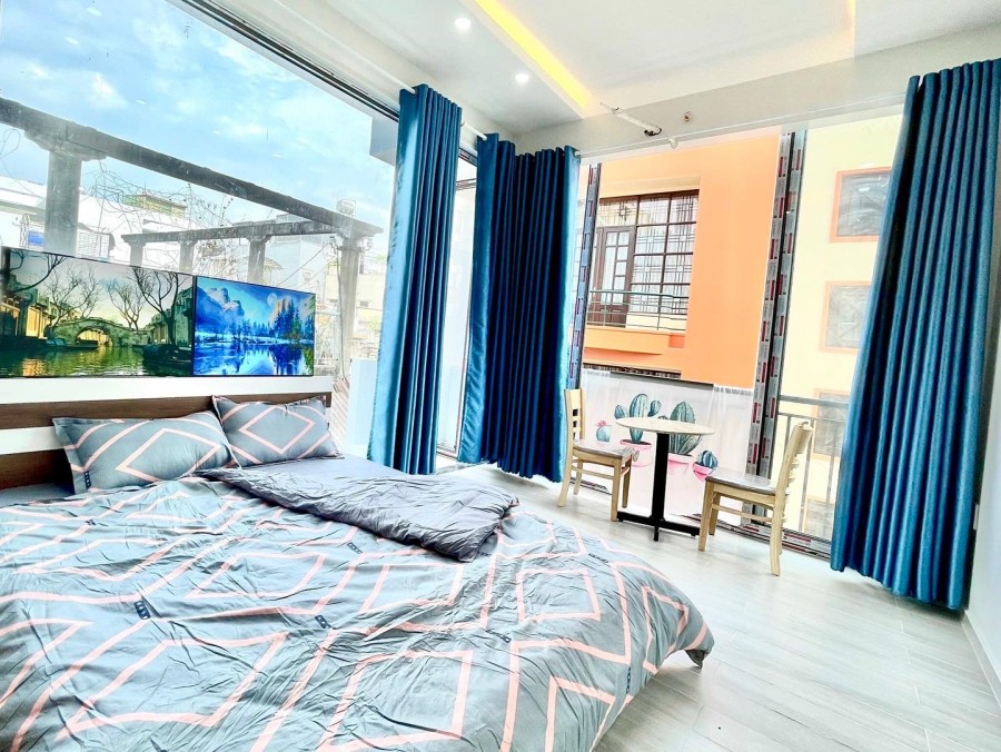 Cho thuê căn hộ penthouse tại Đường Lê Quang Định, Phường 11, Quận Bình Thạnh. Diện tích: 35m2