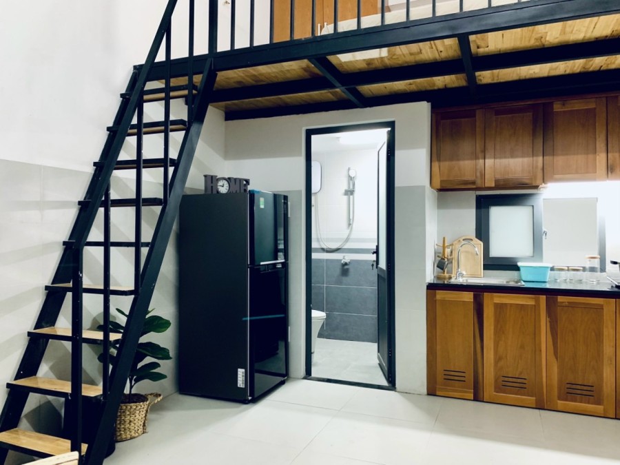 Duplex mới xây ở được 4 người đầy đủ nội thất tại Nguyễn Văn Linh Quận 7