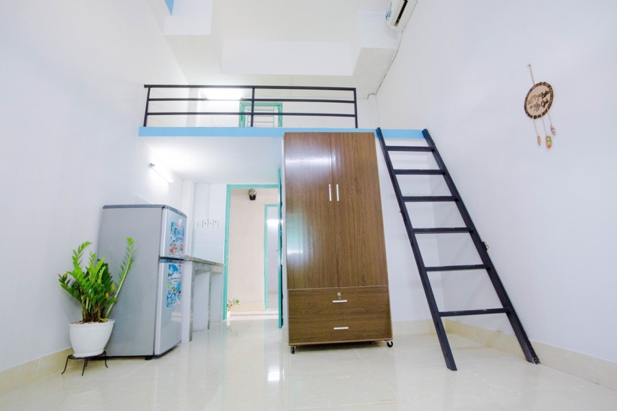 Căn hộ mini full nội thất, có gác lửng, thang máy ở Q. Tân Phú