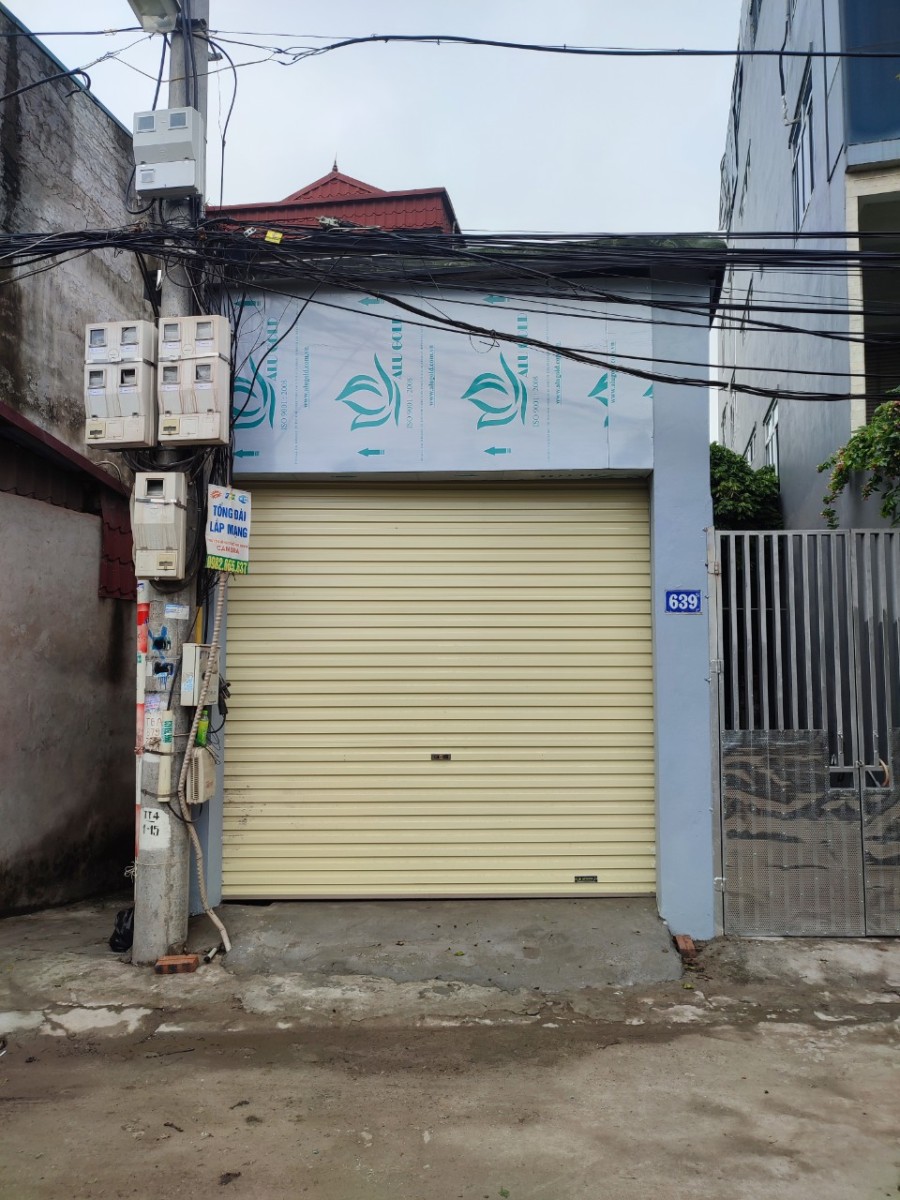 Cho thuê nhà mới xây số 639 mặt đường Nguyễn khoái