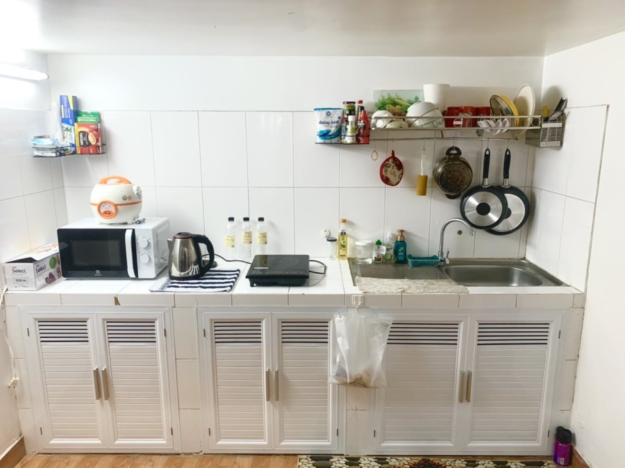 Cho thuê căn hộ quận Bình Thạnh giá rẻ chỉ 8tr , DT 55m2, độc lập full nội thất