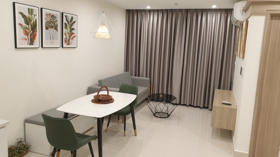 Cho thuê căn 1PN+ full nội thất đẹp view sông thoáng mát ở Vinhome Grand Park quận 9