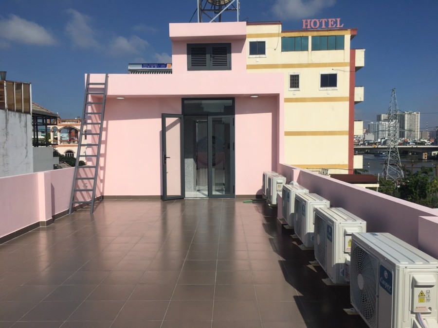 Tòa nhà VPp 1T,2L,1ST MT LÊ Văn Lương, Q7, mới xây