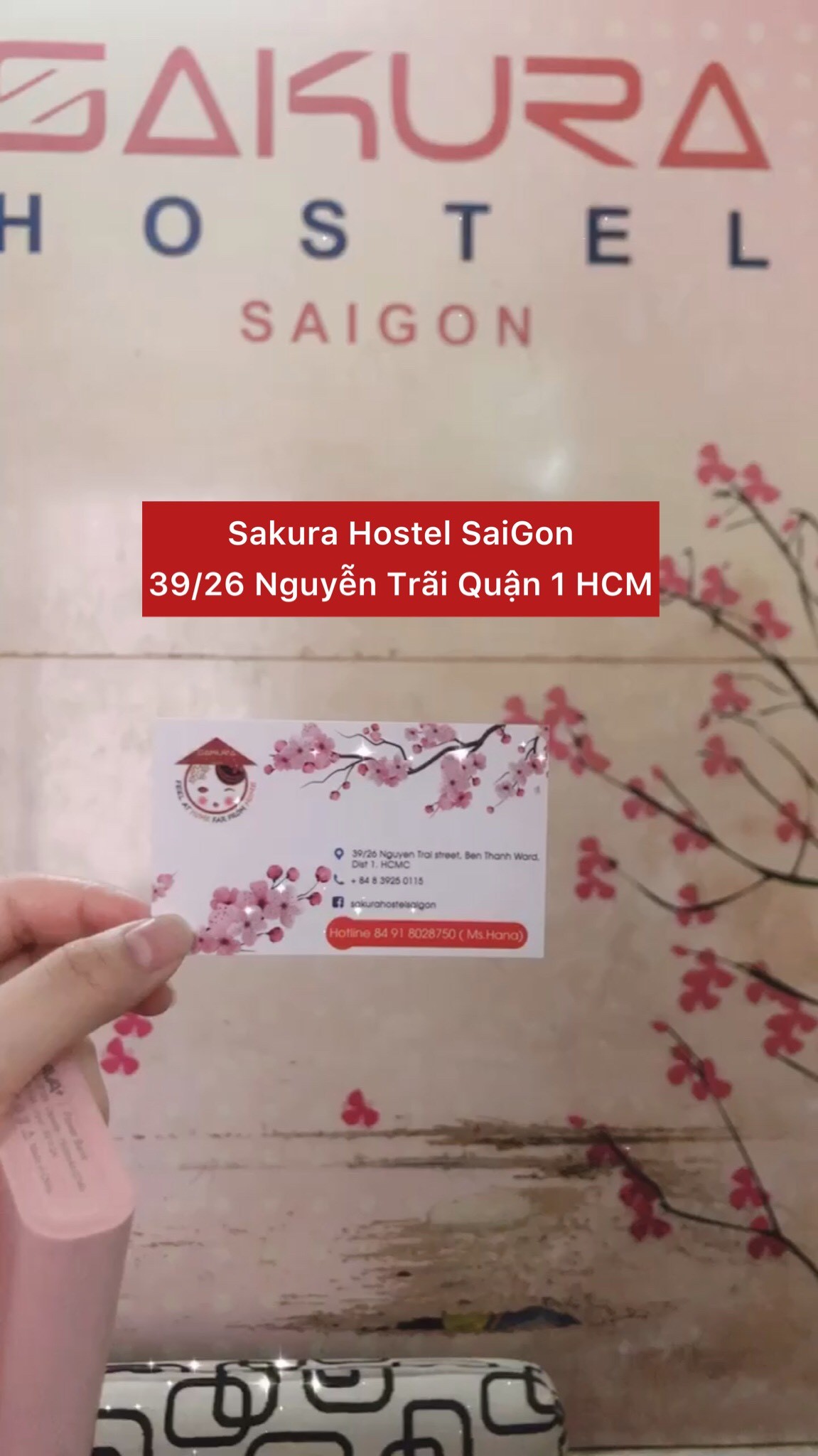 Sakura Hostel Saigon cho thuê phòng toạ lạc tại quận 1 Hồ Chí Minh