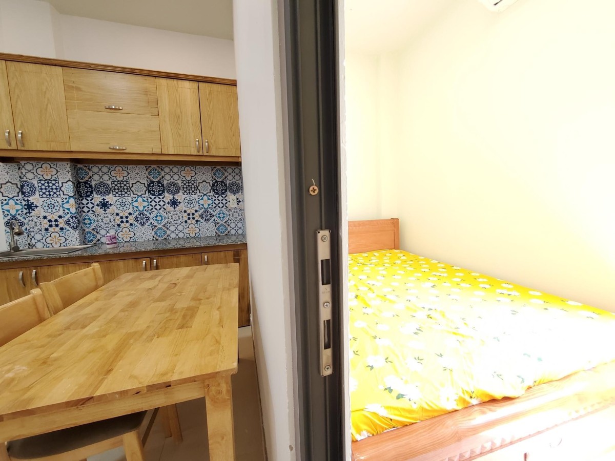 Cho Thuê Căn Hộ 1PN Full Tiện Nghi Gò Vấp Giá Tốt, Đối Diện Mercedes Quang Trung