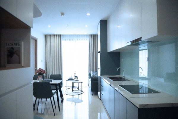 Cho thuê căn hộ chung cư 2PN2WC full hết nội thất mới sang trọng ở Vinhome Grand Park quận 9