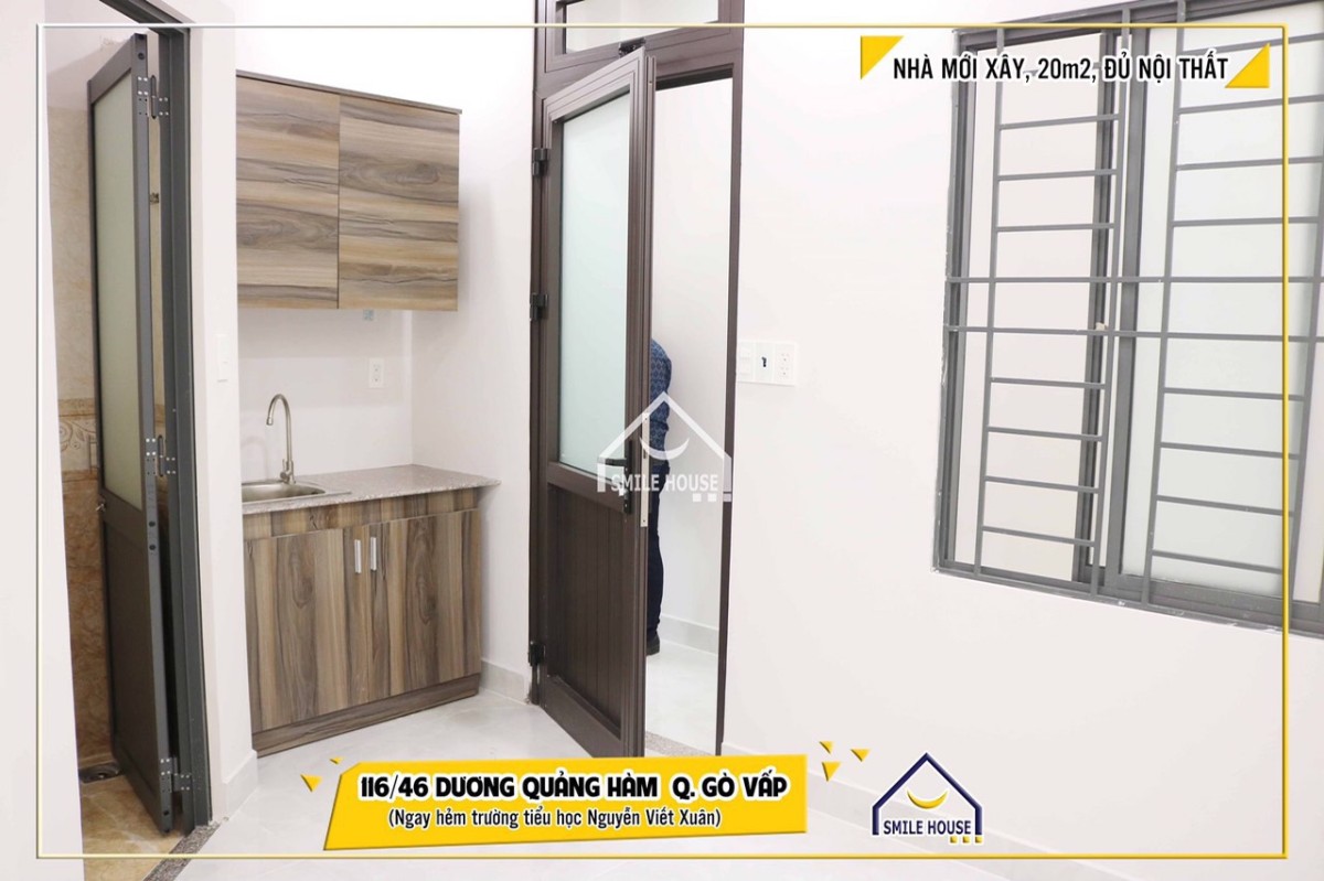 Cho thuê phòng 116/46 Dương Quảng Hàm p5 Gò Vấp gần Đại Học Văn Lang cs3