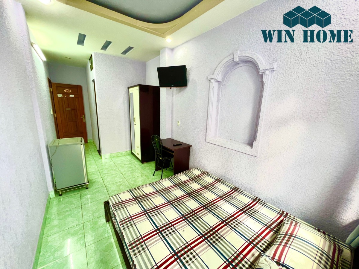 Căn hộ dịch vụ Đường Nguyễn Đình Chiểu Q3, full nội thất, gần ĐH Hoa Sen, ĐH Kinh Tế.....