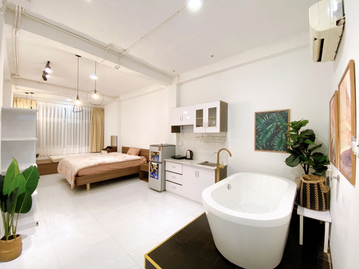 Căn Hộ Full Nội Thất_Bancon Views Đẹp_Gần Công Viên Lê Thị Riêng_Q1