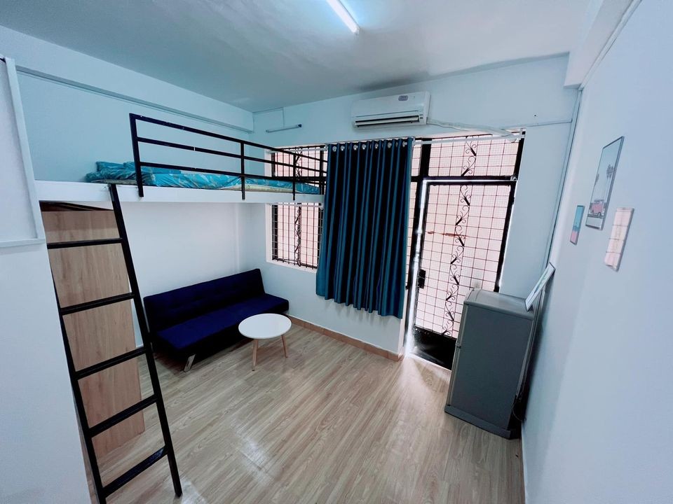 Phòng cho sinh viên Gò Vấp, gác và nội thất tiện nghi gần IUH, VLU, FPT Polytechnic