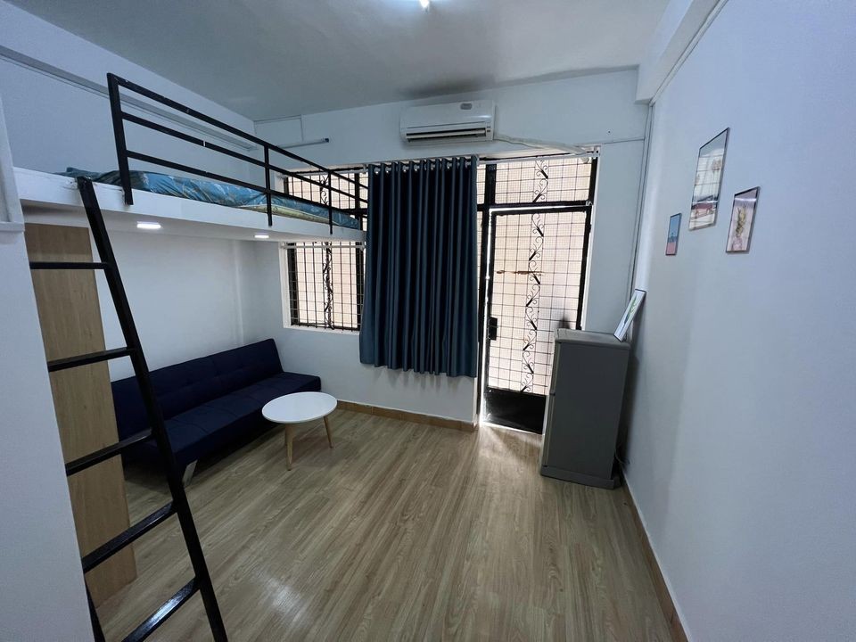 Phòng cho sinh viên Gò Vấp, gác và nội thất tiện nghi gần IUH, VLU, FPT Polytechnic
