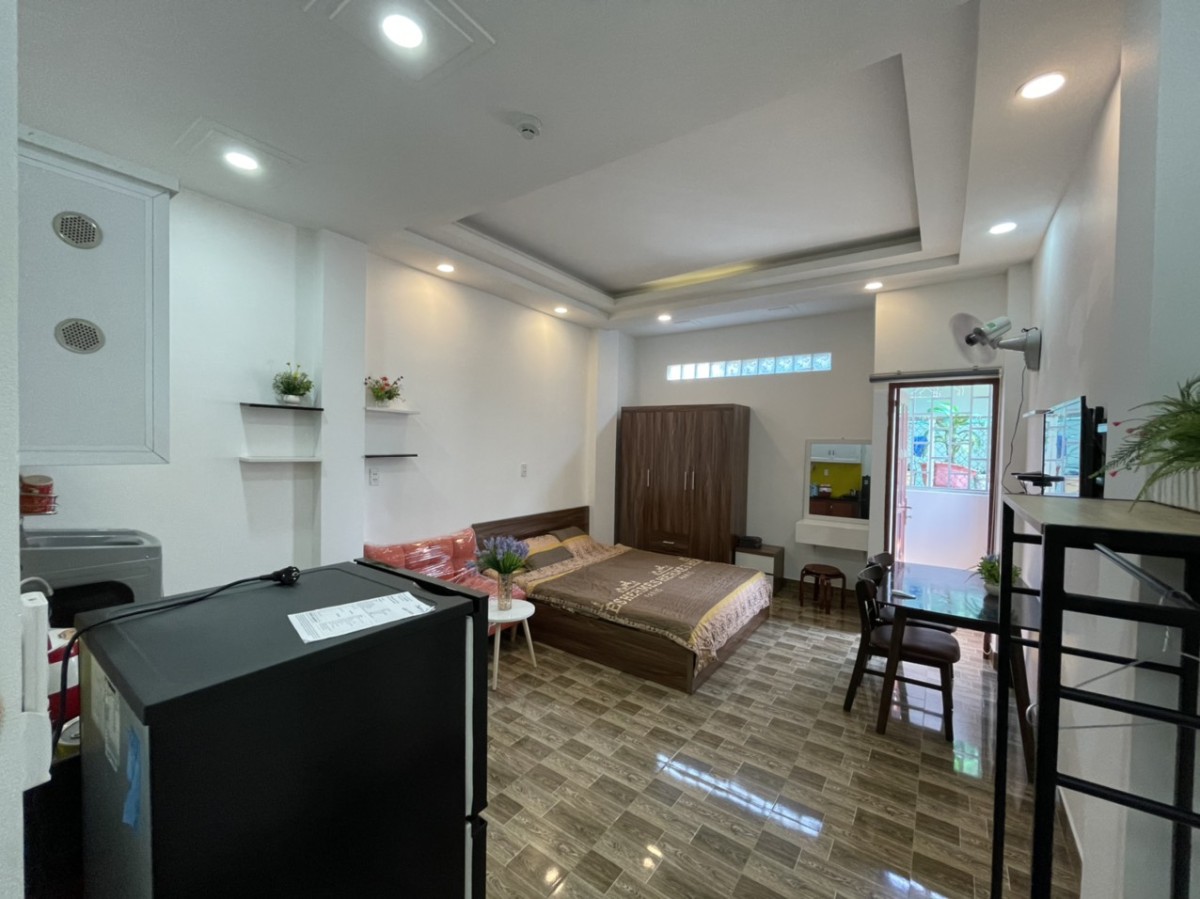 Căn hộ quận 1 cô giang, full nội thất, 30m2