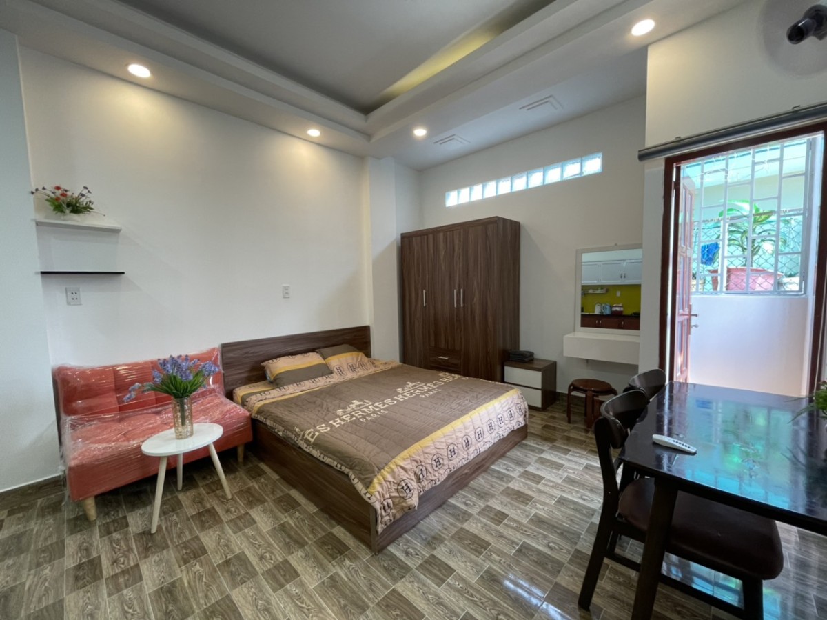 Căn hộ quận 1 cô giang, full nội thất, 30m2