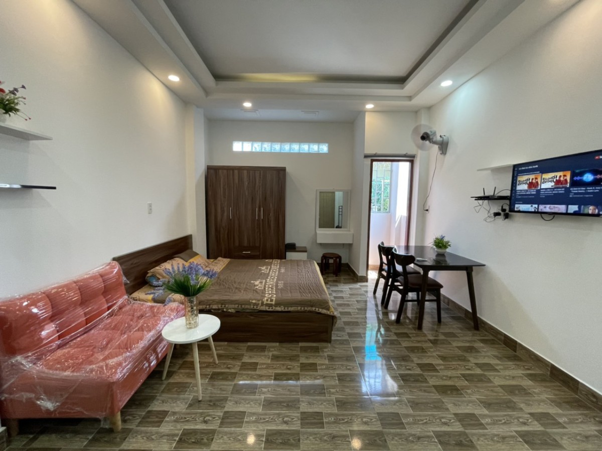 Căn hộ quận 1 cô giang, full nội thất, 30m2