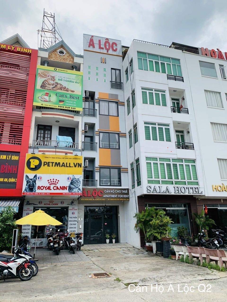 Cho thuê ngắn hạn căn hộ mini số 8 Trần Não - Bình An - quận 2
