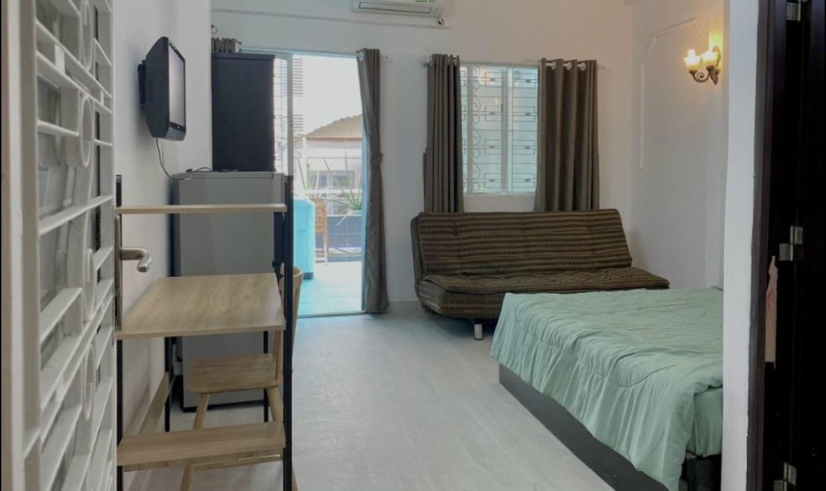 Phòng Full nội thất, căn hộ dịch vụ mới đẹp, hẻm 39 Nguyễn Trãi Quận 1, Ngay ngã sáu phù đổng.