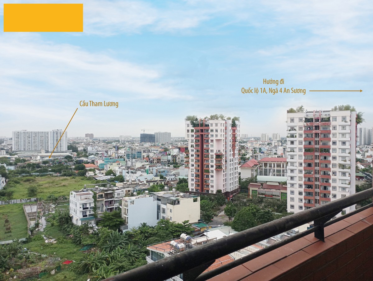 Cho thuê căn hộ Chung cư Thái An 4, căn góc, view đẹp, đầy đủ tiện nghi