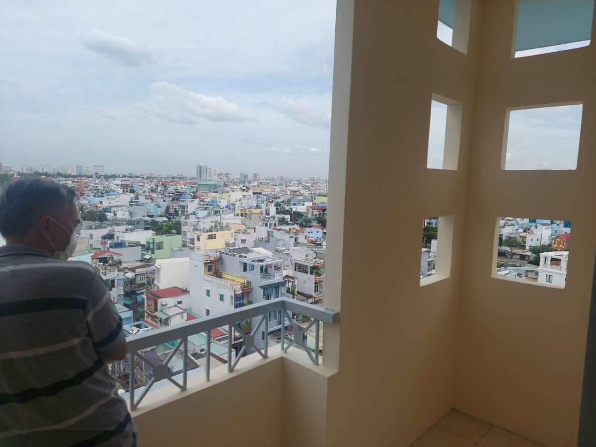 Cho thuê căn hộ tầng 8 tại chung cư Nguyên Văn Luông Q6 (có thang máy)