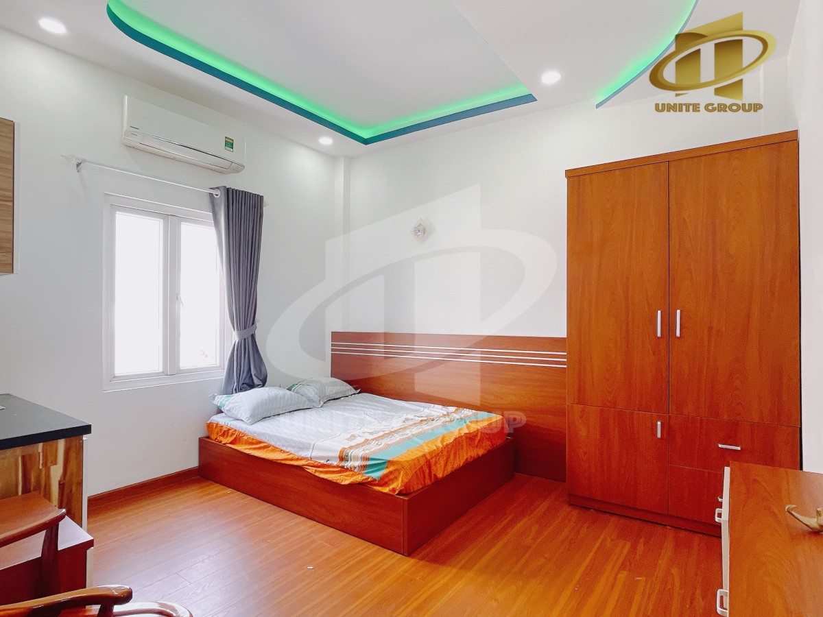 Cho thuê căn hộ 40m2, đủ nội thất, ban công thoáng mát gần ĐH TĐT, ĐH RMIT quận 7, 5tr5