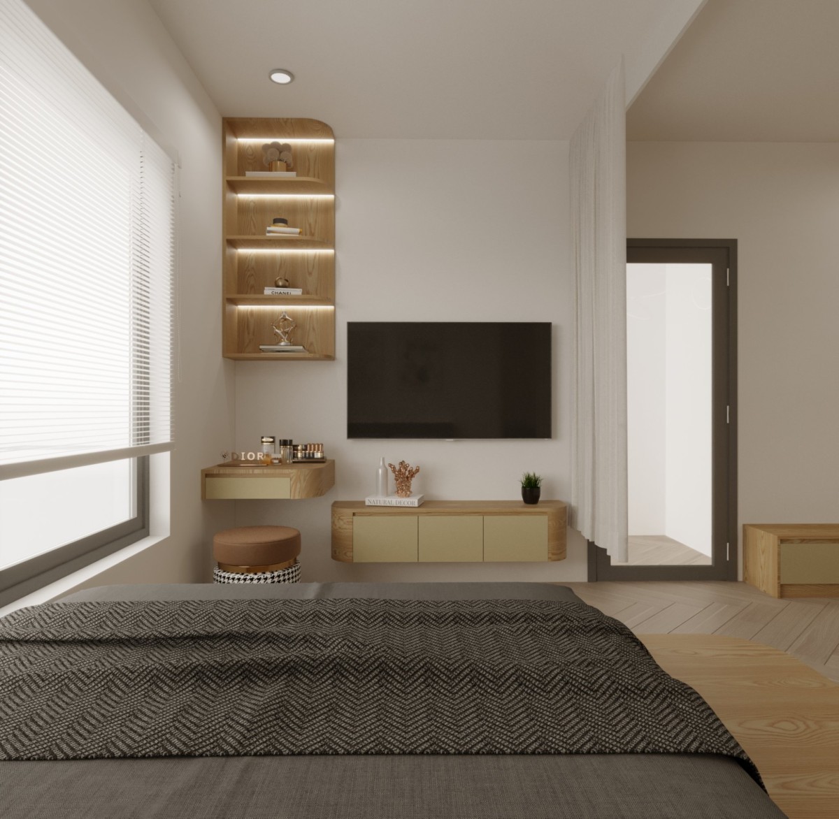 Cho thuê căn hộ 1 Ngủ đủ đồ SA2 tầng trung cửa sổ rộng view đẹp - tiện ích hoàn hảo VinhomesSmartCit