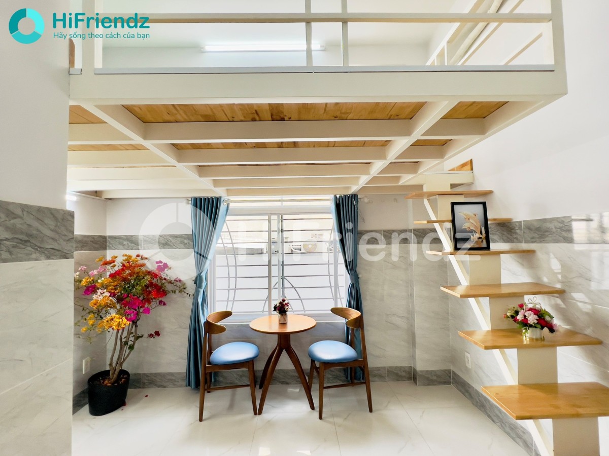 Studio đẹp full NT - ngay chợ Tân Mỹ - HiFriendz hỗ trợ cọc