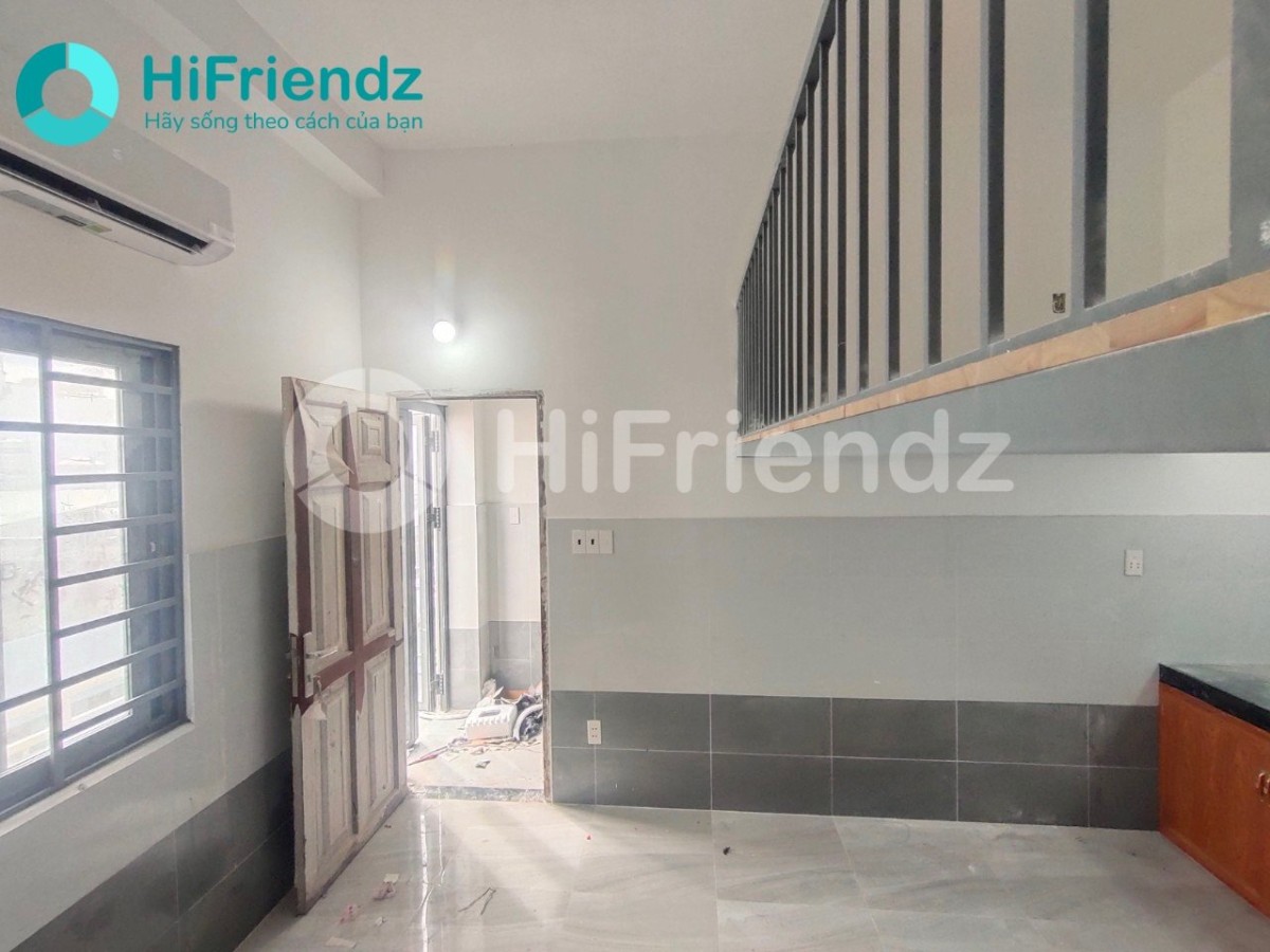  Duplex gác cao full nội thất gần cầu vượt Hoàng Hoa Thám