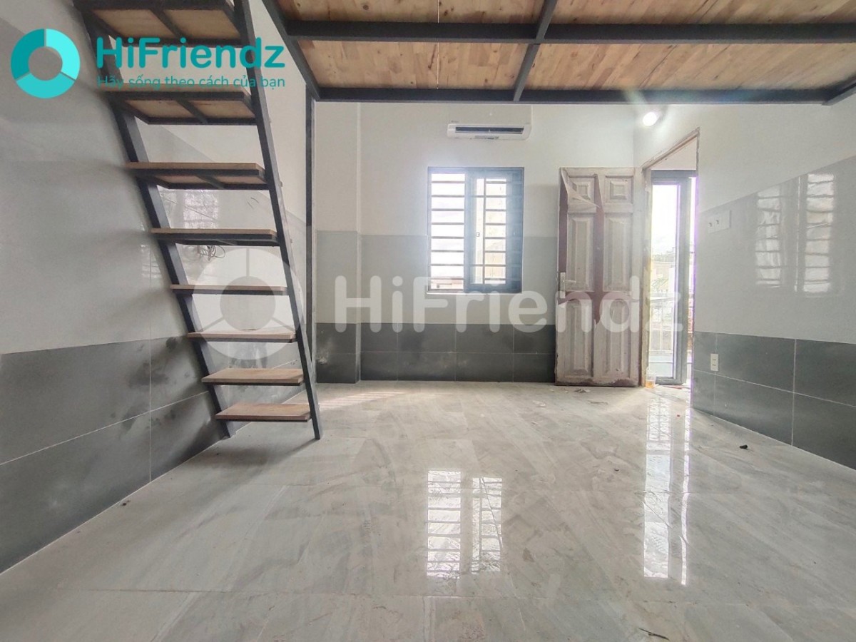  Duplex gác cao full nội thất gần cầu vượt Hoàng Hoa Thám