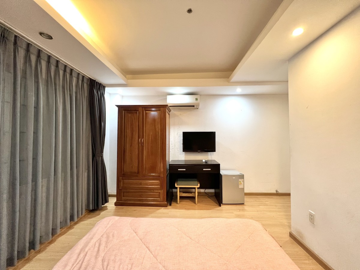 Phòng Tiện Nghi Full NT,Thang Máy Bảo Vệ 24/24 Chỉ 3' Qua Phố Bùi Viện Quận 1