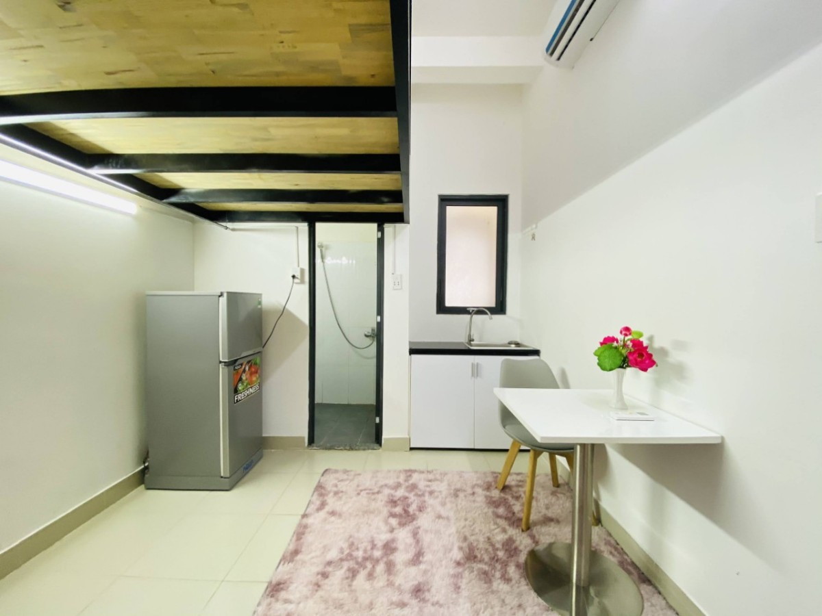 Phòng Gác Lững Xinh Xắn Full Nội Thất - An Ninh Ngay Cầu Vượt Thanh Đa