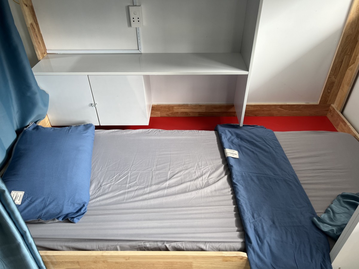 Sleepbox mới giá rẻ bao hết chi phí, đầy đủ nội thất cho nam và nữ ở Thống Nhất, P16, Gò Vấp