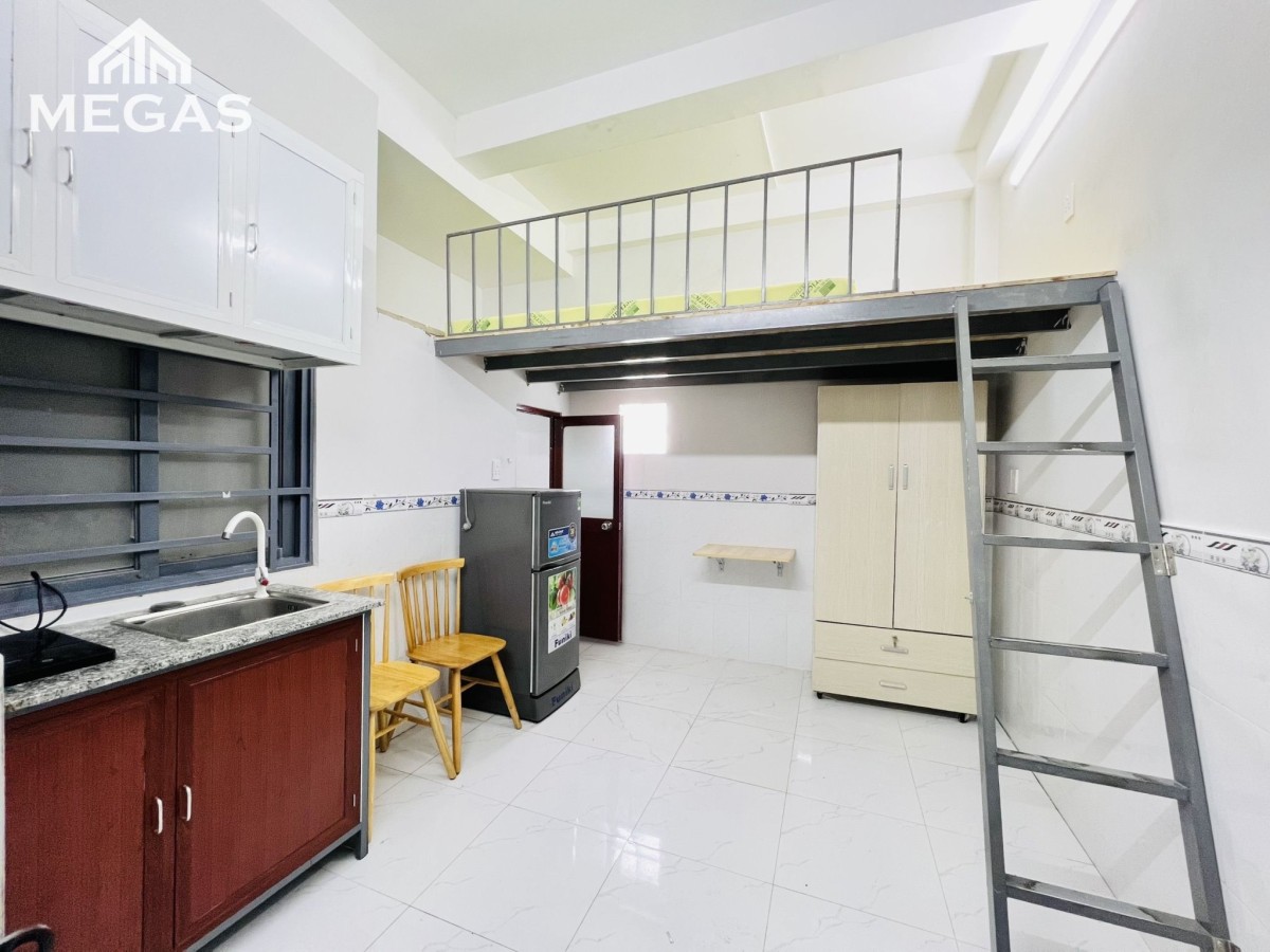 DUPLEX xịn xò- full nội thất như hình - trung tâm Quang Trung