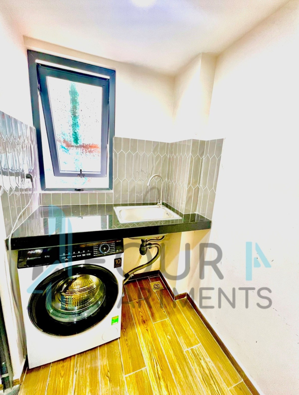 Khai Trương CHDV Duplex máy giặt riêng ngay Hutech