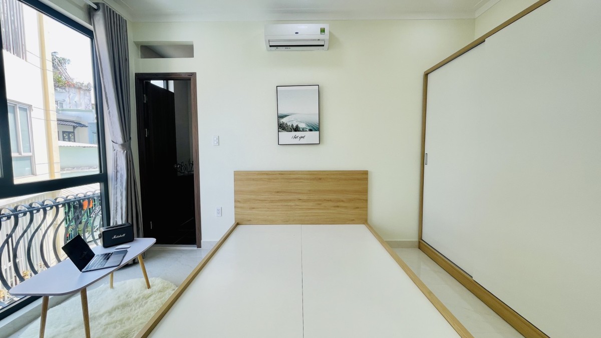 Cần cho thuê phòng 35m2 có ban công ngay Nguyễn Văn Nghi giá rẻ