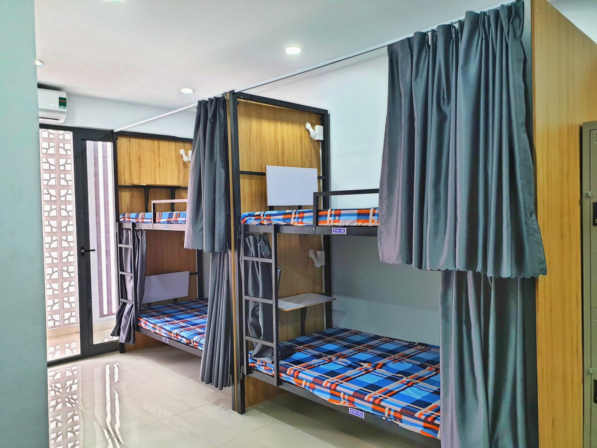 KTX NAM GẦN UFM - PHÒNG 4 GIƯỜNG ƯU TIÊN NHÓM 4 BẠN - GẦN VIN Q.9 + NGÃ 4 TĐ