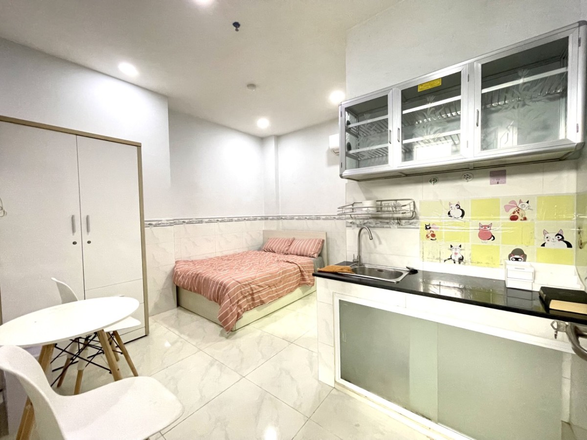 Studio full nội thất ngay trung tâm quận 7 ở liền